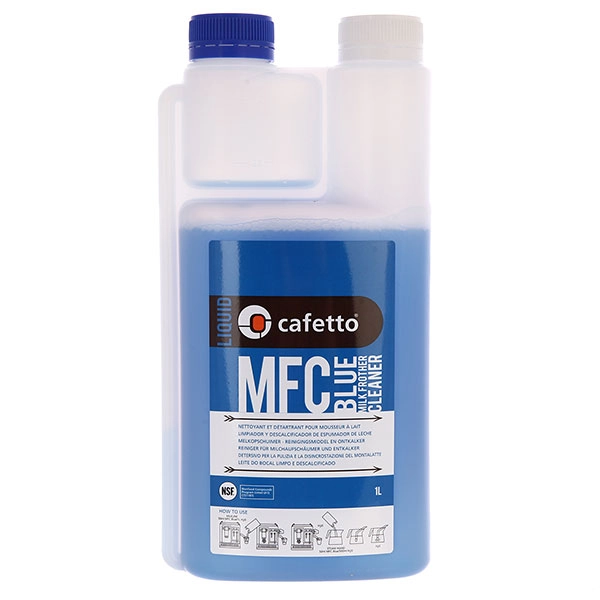 Cafetto MFC Blue средство для чистки капучинаторов и питчеров 1л