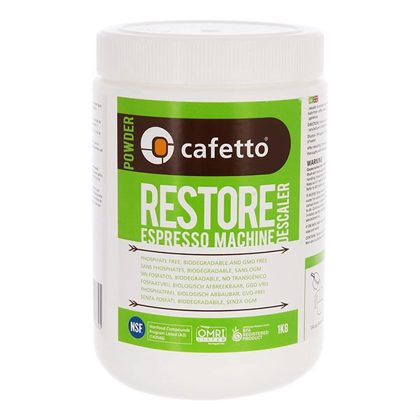 Cafetto Restore Descaler средство для декальцинации порошок