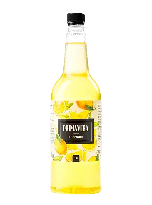 Сироп PRIMAVERA «Лимон»